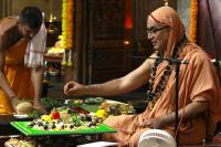 Vyasa Pujana - Guru Purnima, 10th July 2025. Pictures Courtesy Shriyuts Dinesh Karkal and Abhinav Kalla